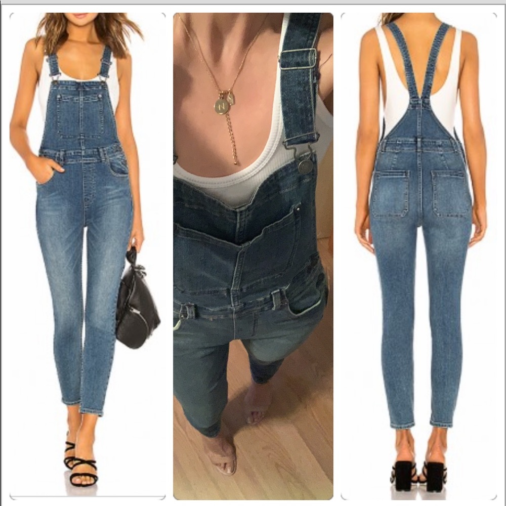 Last one🌺Anthro Denim overalls